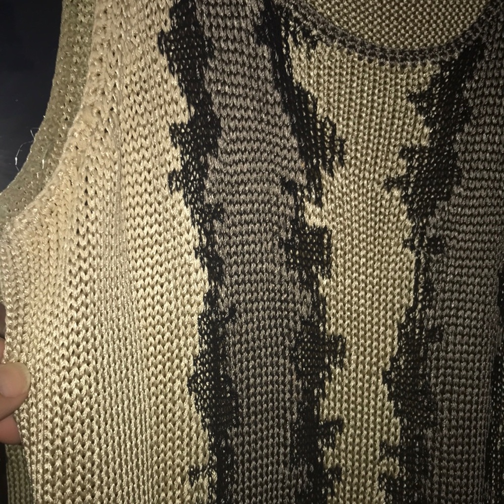 Rachel Roy Python Top In Large - image 4